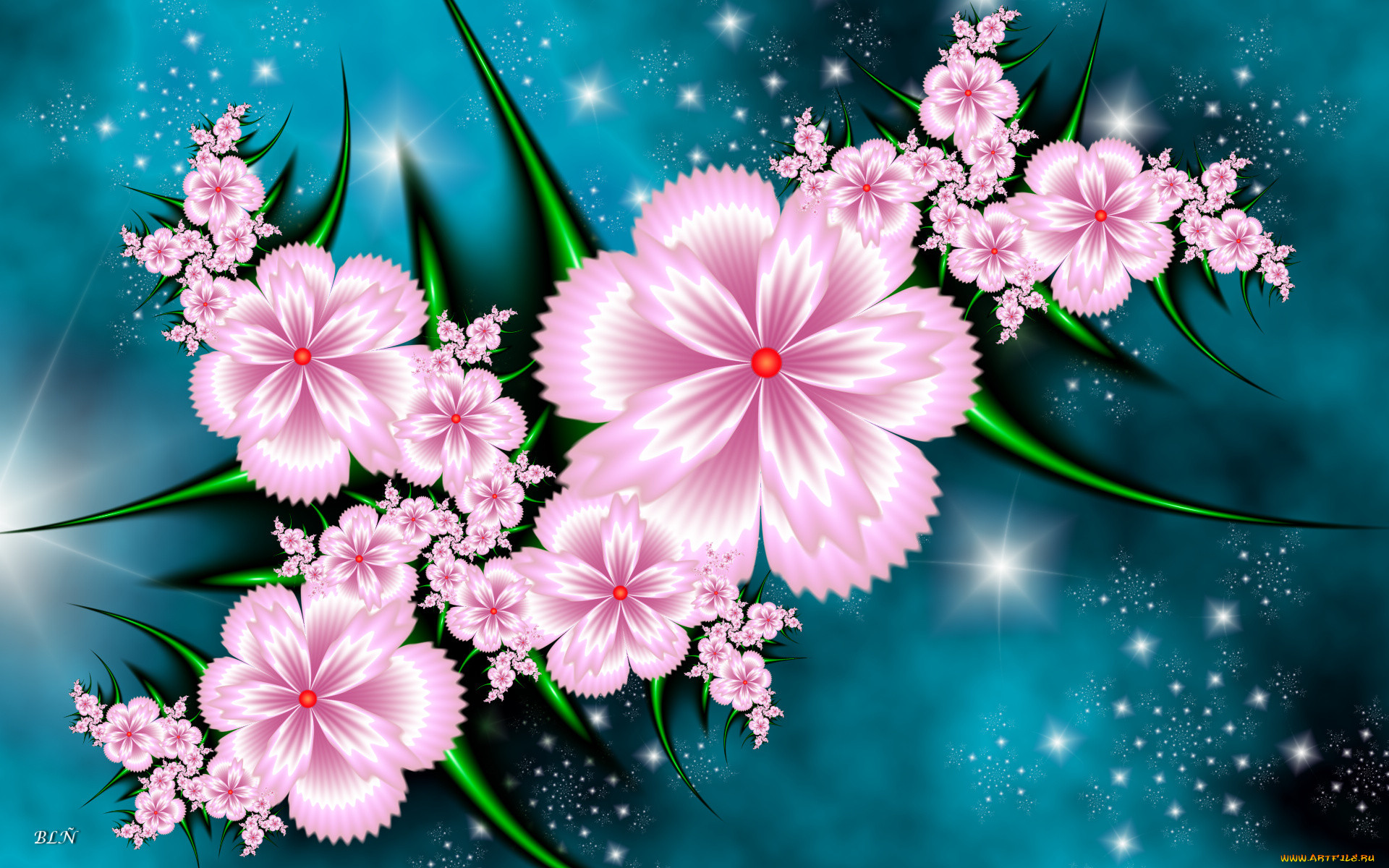 Живые открытки на телефон. Цветы фэнтези. Skazochniye Sveti. Сказочные цветы. Красивые цветы.
